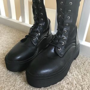 Forever21 thigh high Platform Boots